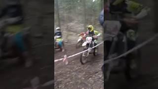 Big log - big trouble #enduro #shorts #hardenduro #logs #fails #competition #эндуро #dirtbikes