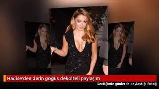 hadise den  göğüs paylaşımı