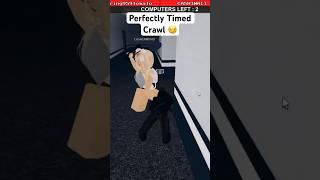 Perfectly Timed Crawl in Flee the Facility! 