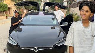 My New Car Tesla xAlhumdulilliah !