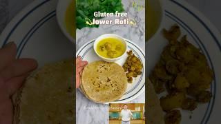 Gluten free soft JOWER roti #millet #roti #glutenfree #shortsrecipe