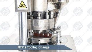 RTP 9 - Rotary Tablet Press Tooling Change | LFA Tablet Presses