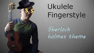 Sherlock theme (ukulele fingerstyle)/cover(TAB)