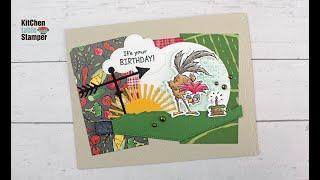Kitchen Table Stamper Hey Chuck Stamp a Stack Card Class - It's Your Birthday - Part 1 of 3