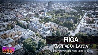 【4K】DRONELAPSE FILM: «Riga»  LATVIA 2021  Cinematic Wolf Aerial™ Drone Hyperlapse Film