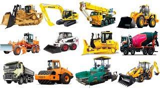 Educational Video for Kids. Learning Vehicles, Construction Trucks, Transport Names. Learn english