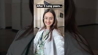 Finally DOCTOR ‍️🩺#neet#mbbs#shortsfeed