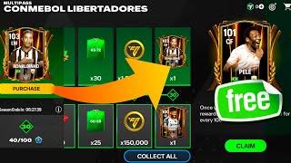 FC Mobile 25 Upcoming event CONMEBOL Libertadores | Market pic 97-103 get 200m Card