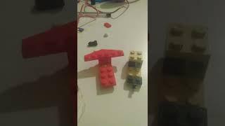 cómo hacer la cabeza de foxy en lego