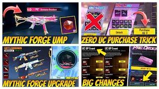 Viral Trick ₹0 UC A13 Bonus Pass | Next Mythic Forge Upgrade Gun | Inferno Halmet | Pre order Event