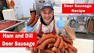 Deer Sausage Recipe. Ham and Dill Deer Sausage!