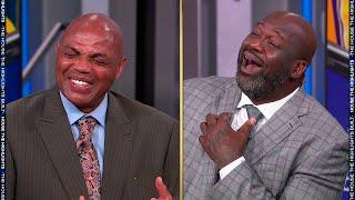 Shaq and Chuck Can't Stop Laughing 