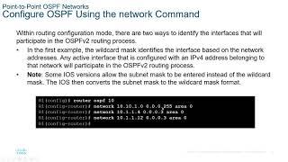 CCNA3-ENSAv7 - Lecture Module 02 - Area OSPFv2 Configuration