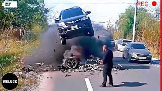 100 Shocking Moments Of Car Crashes Compilation 2024 And Idiots In Cars Caught On Camera