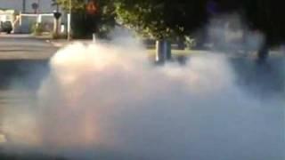 600 PS - BMW E30 325 Turbo Burnout