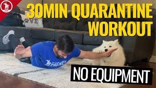 Quarantine Workout - 30-Minute Workout, No Equipment, Low Impact!