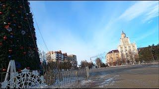 Костанай, Кустанай прогулка по предновогоднему городу