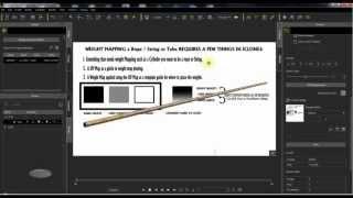 Weight Map and Create a Soft Body Rope iClone6