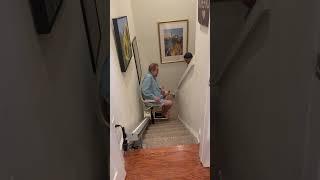 Harmar SL300 Stairlift in Action | Battery Backup & Lifetime Warranty | HomePro Mobility