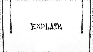 Borntrappy - Explain (Lyric Video) prodby Vitannibeatz