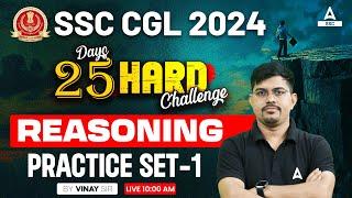 SSC CGL 2024 | SSC CGL Reasoning Classes By Vinay Tiwari | CGL Reasoning Practice Set 1