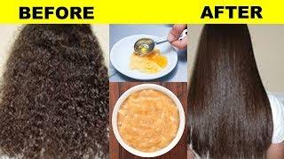 Permanent Hair Straightening at Home with Natural Ingredients  Hair straightening cream