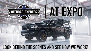 OFFROAD-EXPRESS at expo | Look behind the scenes and see how we work!