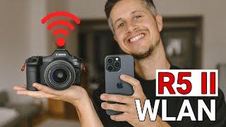 Canon EOS R5 Mark II mit dem Smartphone verbinden - Camera Connect App