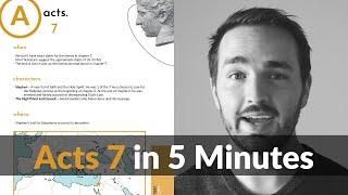 Acts 7 in 5 Minutes - 2BeLikeChrist