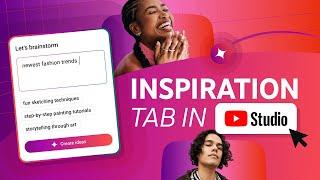 Inspiration Tab in YouTube Studio