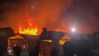 Another Fire   Outbreak On 12 Street Sinkor Monrovia Liberia | LiberianPeople