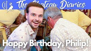 Philip 'Does It Again' on his Birthday + a First Peek at my Aunt & Uncle's Reception Rooms!