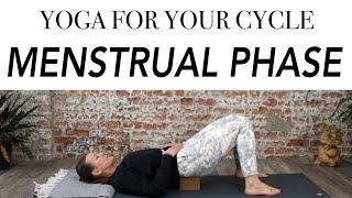 Yoga for Your Cycle - Menstrual Phase - Boost Fertility and Balance Hormones