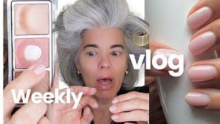 THE MATURE PAN CHALLENGE | RUSSIAN MANICURE | NEW WELLNESS PRODUCTS | Nikol Johnson #weeklyvlog