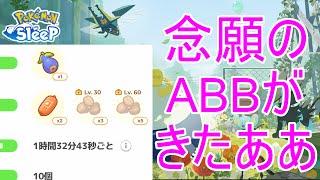 【ポケモンスリープ】今週初めてのABBココドラがきたあああああああああ