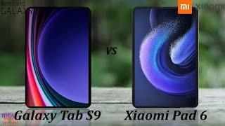 Samsung Galaxy Tab S9 5G vs xiaomi pad 6