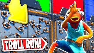 FORTNITE troll run and (secret level)