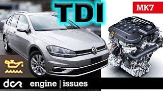 VW Golf MK7 Issues of the Diesel Engines 2012-2020