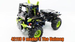 42118 Monster Jam® Grave Digger® C model 1: The Unimog