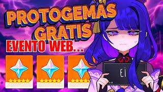 NUEVO EVENTO WEB LIMITADO - PROTOGEMAS GRATIS!!! - GENSHIN IMPACT