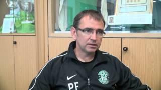 Hibernian - Pat Fenlon looks ahead to Dundee United match, 16/08/2013