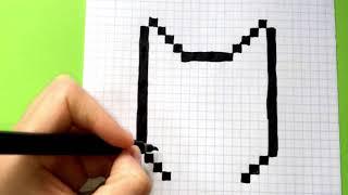  How To Draw An Owl   Pixel art  #draw #draw #owl