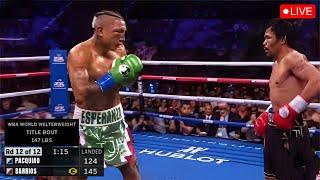 LIVE  | MANNY PACQUIAO VS. MARIO BARRIOS FULL FIGHT