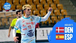 Denmark vs Spain | Highlights | Semi-final | Men's 20 EHF EURO 2024