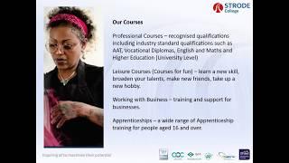 Virtual Open Event - Adult Courses