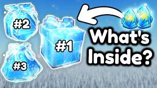 ALL ITEMS Inside the FROSTED GIFTS In Winter Spotlight! (Roblox Event)