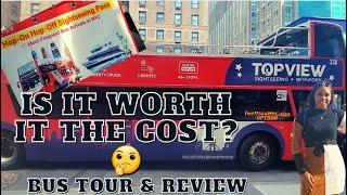 Is this the BEST way to see NYC? TOP VIEW BUS TOUR & REVIEW. Things to do in New York-SUMMER 2021