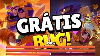 URGENTE  BRAWL STARS BUGOU!!! e 2 SKINS de GRAÇA nesse VÍDEO