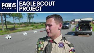 Eagle Scout helps sheriff's office with drone training | FOX 5 News