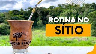 ROTINA EM FAMÍLIA NO SÍTIO - RANCHO KAIRÓS